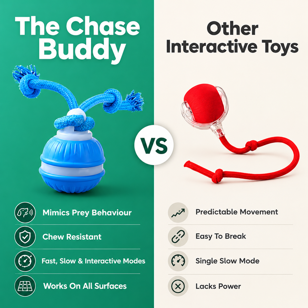 The Chase Buddy Dog Toy